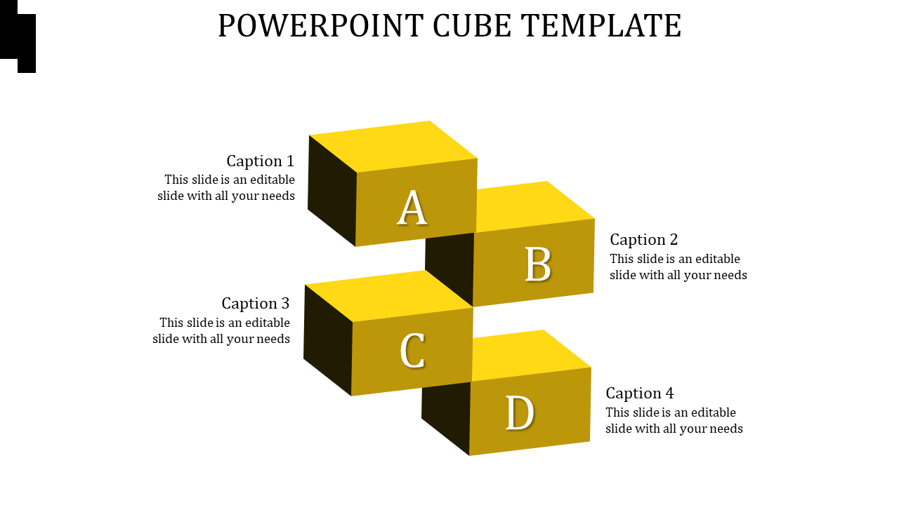 POWERPOINT CUBE TEMPLATE-POWERPOINT CUBE TEMPLATE-YELLOW-4